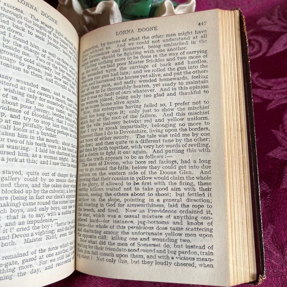 Vintage Book: Lorna Doone A Romance of Exmoor by R.D. Blackmore. Illustrated - Picture 9 of 10